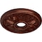 Ekena Millwork Edinburgh Ceiling Medallion (Canopies up to 5 1/8"), 18 1/8"OD x 3 1/2"ID x 2 3/4"P, Antique Copper CM18ED1ACS - alternate 3